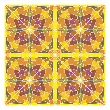 Geometric Seamless Pattern Stock Illustration