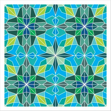 Geometric Seamless Pattern Stock Illustration