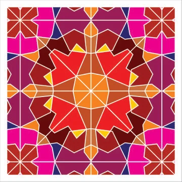 Geometric Seamless Pattern Illustrazione stock