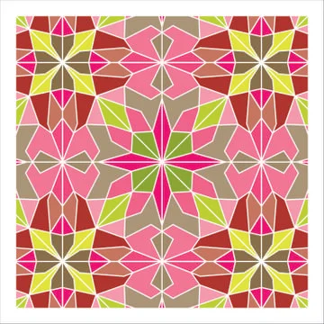Geometric Seamless Pattern Illustrazione stock