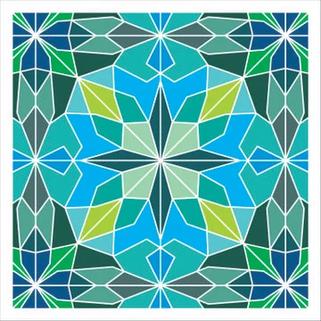 Geometric Seamless Pattern Illustrazione stock
