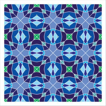 Geometric Seamless Pattern Illustrazione stock