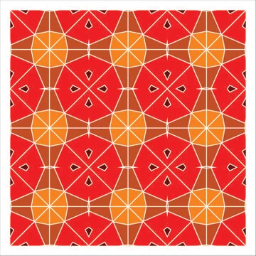 Geometric Seamless Pattern Stock Illustration