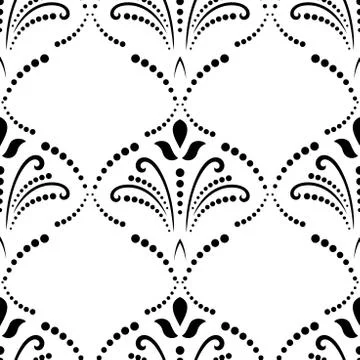 Geometric Seamless Pattern Stock Illustration