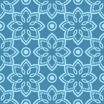 Geometric seamless pattern Stock Illustration