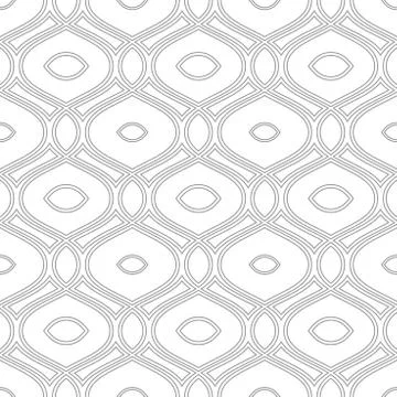 Geometric Seamless Pattern Stock Illustration