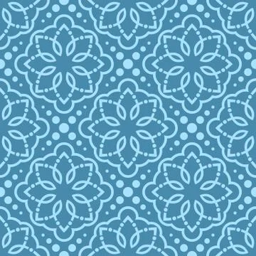 Geometric seamless pattern Stock Illustration