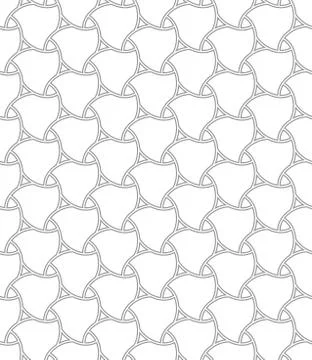 Geometric Seamless Pattern Stock Illustration
