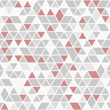 Geometric Seamless Pattern Stock Illustration
