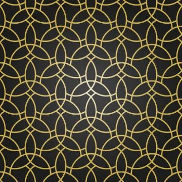Geometric Seamless Pattern Stock Illustration