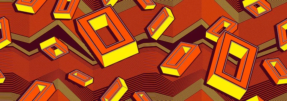 Geometric seamless pattern. Stock Illustration