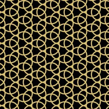 Geometric Seamless Pattern Stock Illustration