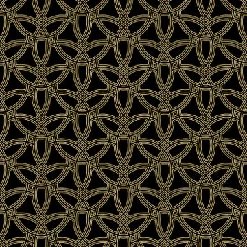 Geometric Seamless Pattern Stock Illustration