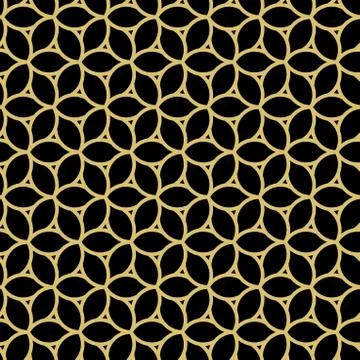 Geometric Seamless Pattern Stock Illustration