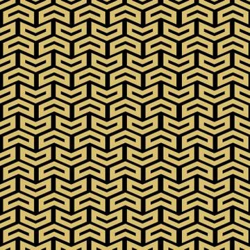 Geometric Seamless Pattern Stock Illustration