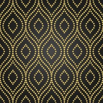 Geometric Seamless Pattern Stock Illustration