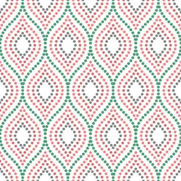 Geometric Seamless Pattern Stock Illustration
