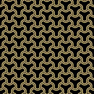Geometric Seamless Pattern Stock Illustration