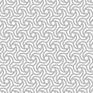 Geometric Seamless Pattern Stock Illustration