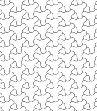 Geometric Seamless Pattern Stock Illustration