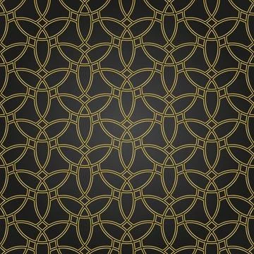 Geometric Seamless Pattern Stock Illustration
