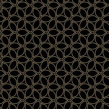 Geometric Seamless Pattern Stock Illustration