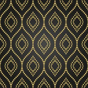 Geometric Seamless Pattern Illustrazione stock