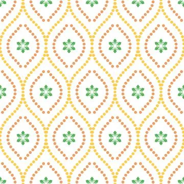 Geometric Seamless Pattern Stock Illustration
