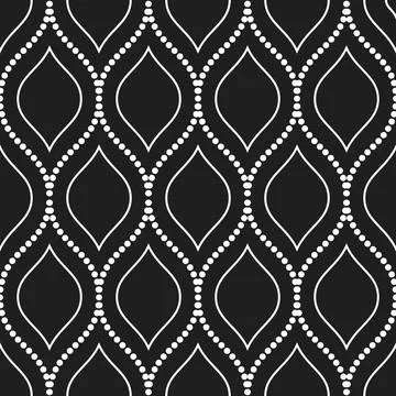 Geometric Seamless Pattern Stock Illustration