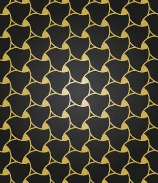 Geometric Seamless Pattern Stock Illustration