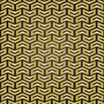 Geometric Seamless Pattern Stock Illustration