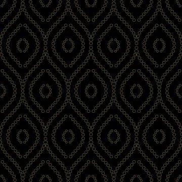 Geometric Seamless Pattern Stock Illustration