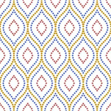 Geometric Seamless Pattern Illustrazione stock
