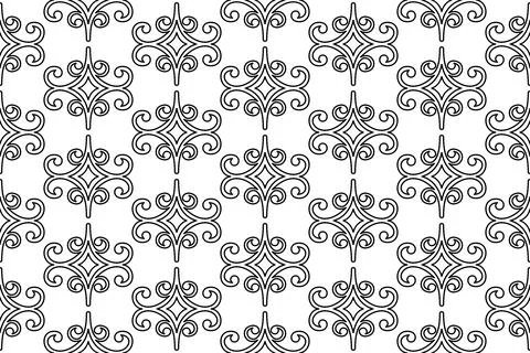 Geometric Seamless Pattern 스톡 일러스트