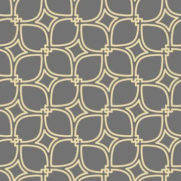 Geometric Seamless Pattern Stock Illustration