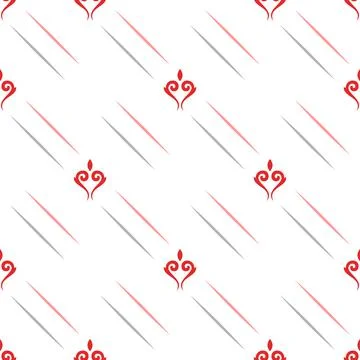 Geometric Seamless Pattern Stock Illustration