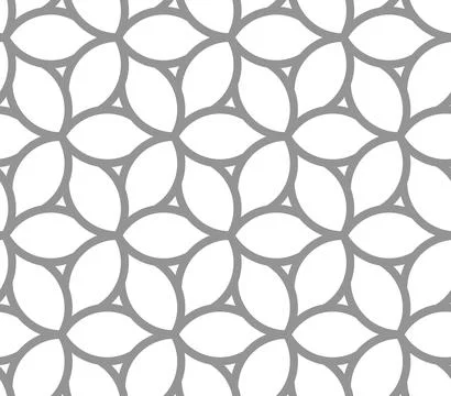 Geometric Seamless Pattern Stock Illustration
