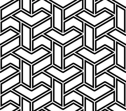 Geometric Seamless Pattern イラスト素材