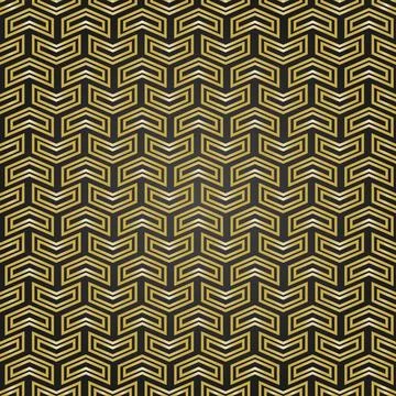 Geometric Seamless Pattern Stock Illustration