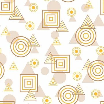 Geometric seamless pattern. Stock Illustration