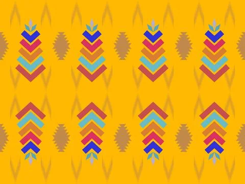 Geometric seamless pattern Stock Illustration