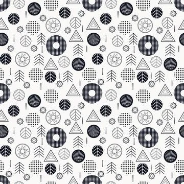 Geometric seamless pattern. Stock Illustration