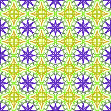 Geometric seamless pattern Stock Illustration