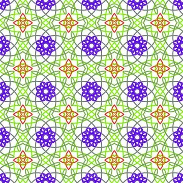 Geometric seamless pattern Stock Illustration