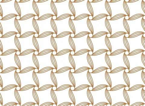 Geometric seamless pattern with intertwined bands. Wrapping paper. Tiling 스톡 일러스트