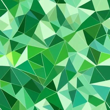 Geometric seamless pattern, irregular mosaic texture. Volumetric art graphi.. Illustrazione stock