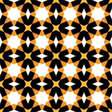 Geometric seamless pattern Islamic style, vector illustration Illustrazione stock