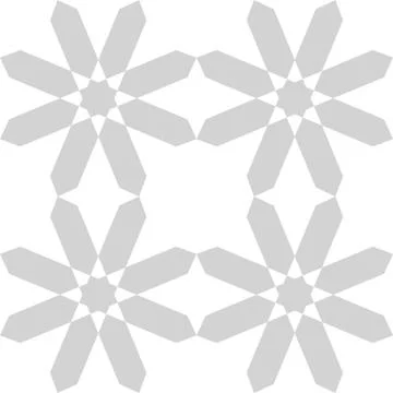 Geometric seamless pattern Islamic style, vector illustration Illustrazione stock