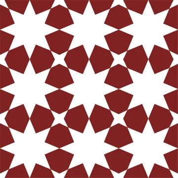 Geometric seamless pattern Islamic style, vector illustration Illustrazione stock