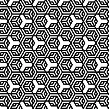 Geometric seamless pattern, layout for packaging, Wallpaper, stylish backgrou イラスト素材